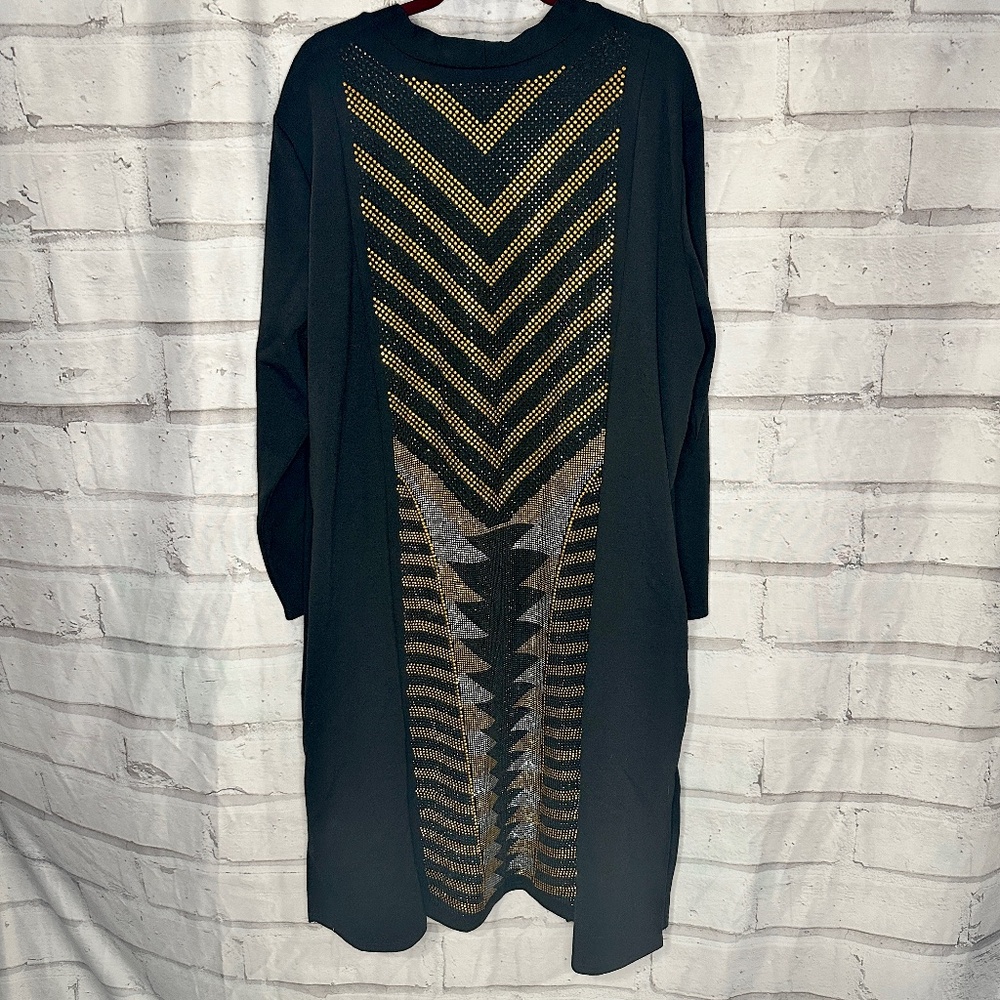 Embellished Duster Cardigan